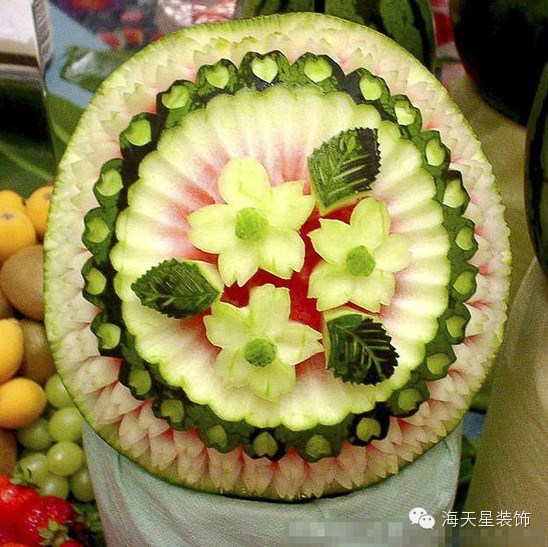 西瓜雕花